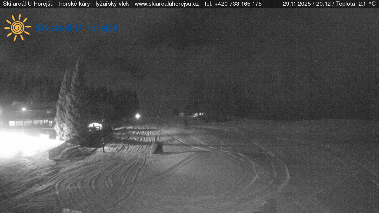 Webkamera Ski areál U Horejšů